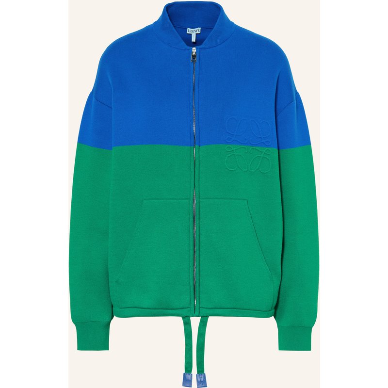 Loewe Strickjacke blau