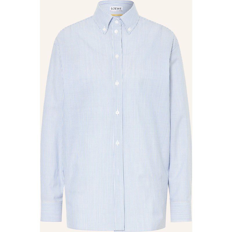 Loewe Hemdbluse blau