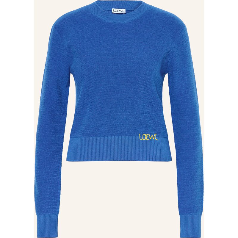 Loewe Pullover blau