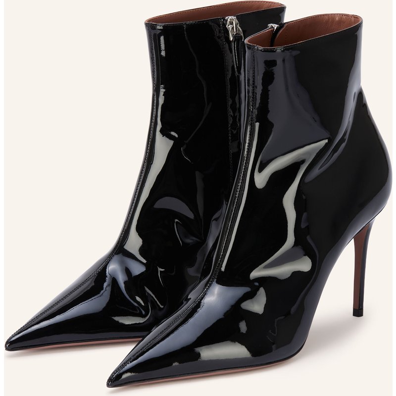 Paris Texas Lackstiefeletten Vera schwarz