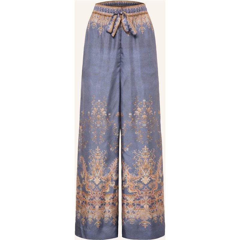 Zimmermann Seidenhose Valiant blau