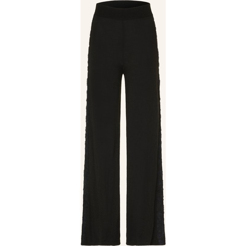 ea7 Emporio Armani Strickhose schwarz