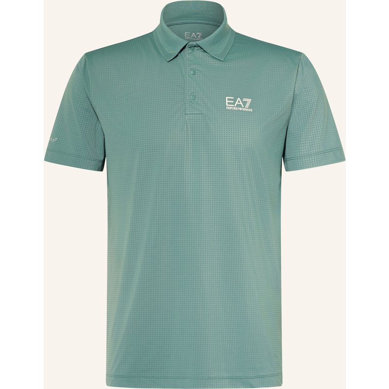ea7 Emporio Armani Funktions-Poloshirt Regular Fit gruen