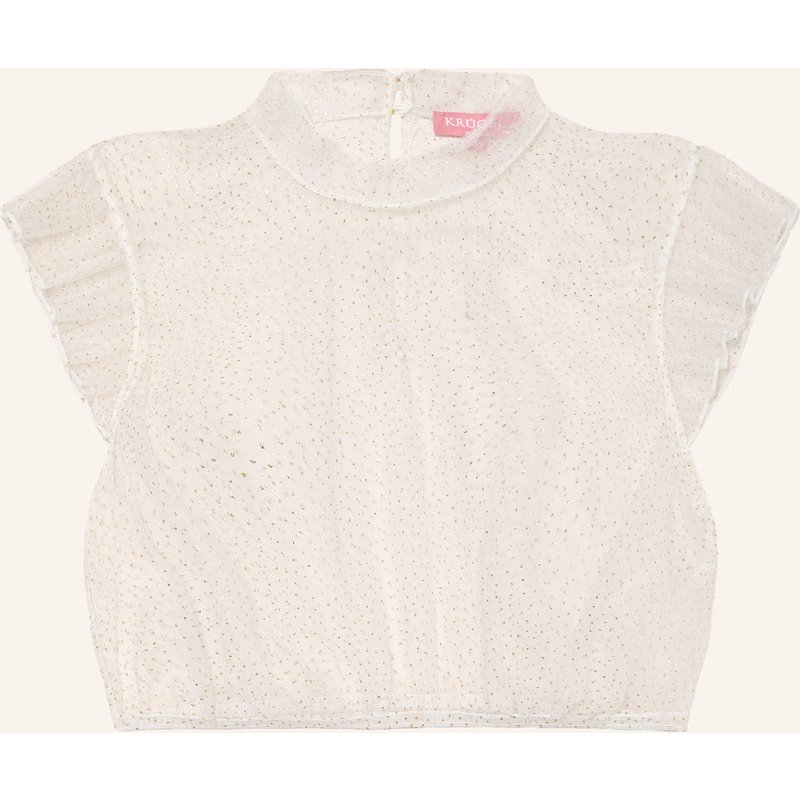 Krüger Dirndlbluse Eveline Aus Mesh weiss