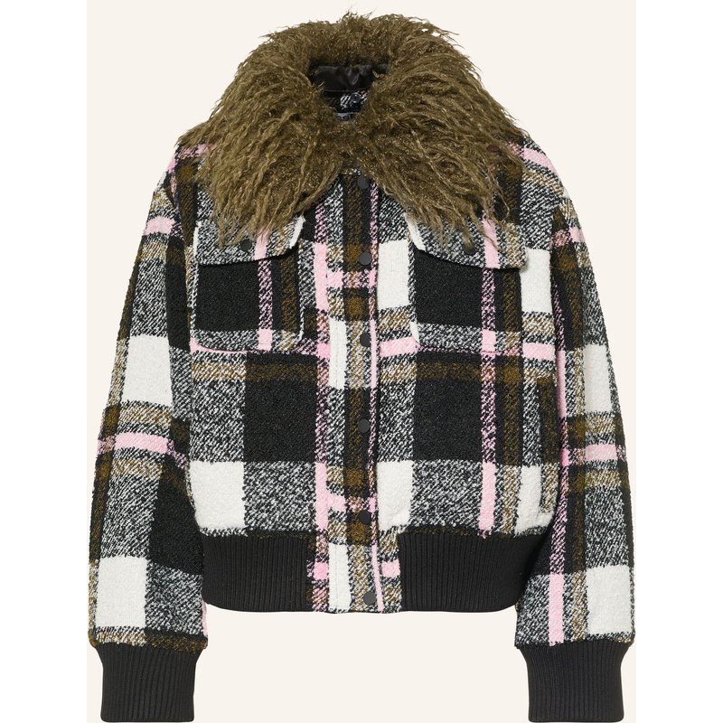 Essentiel Antwerp Blouson Kpop Mit Abnehmbarem Kunstfell gruen