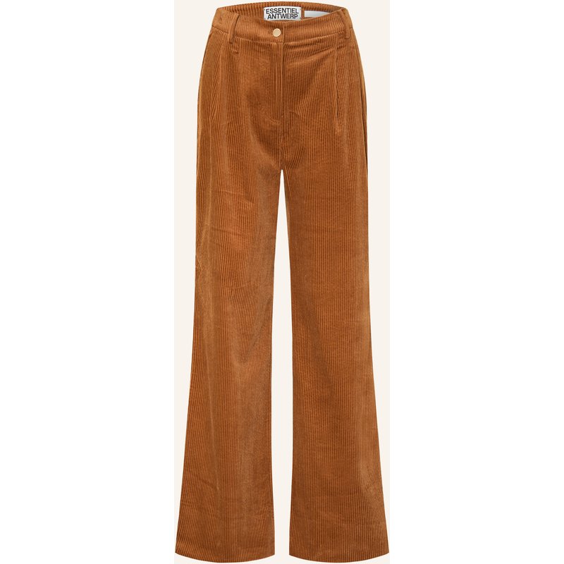 Essentiel Antwerp Cordhose Kamp braun