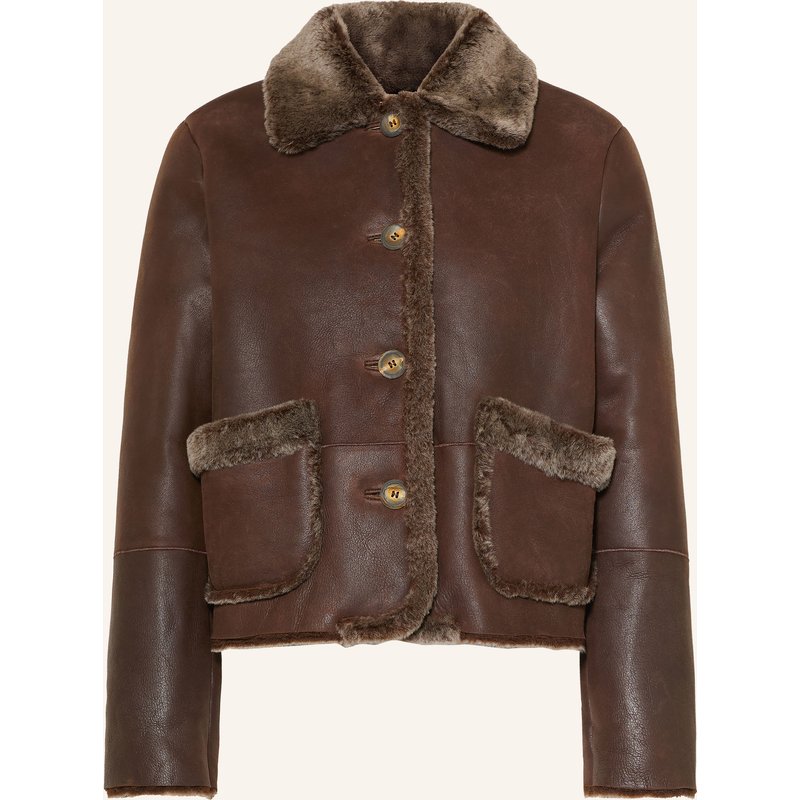 Meindl Lederjacke Beliz braun