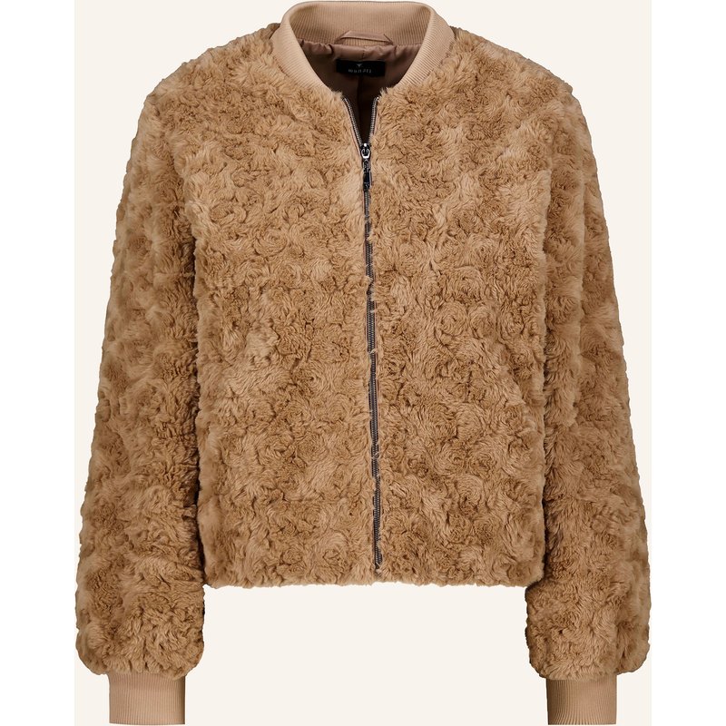 Monari Kunstfell-Blouson braun