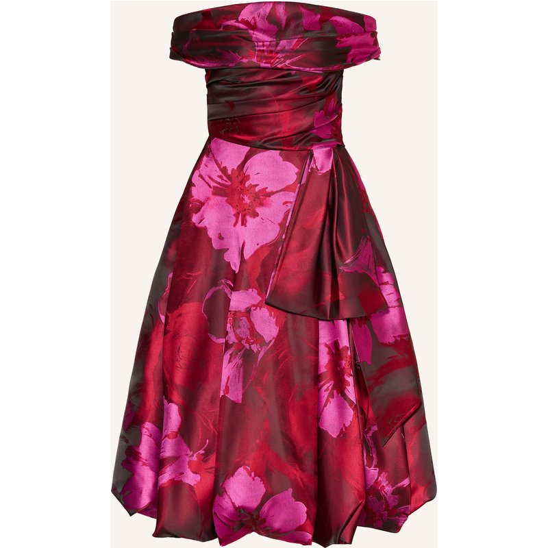 Talbot Runhof Off-Shoulder-Kleid Aus Jacquard pink