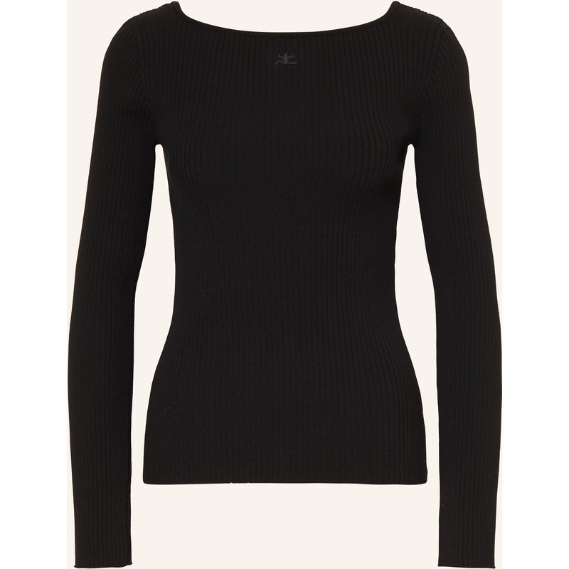 Courrèges Pullover schwarz