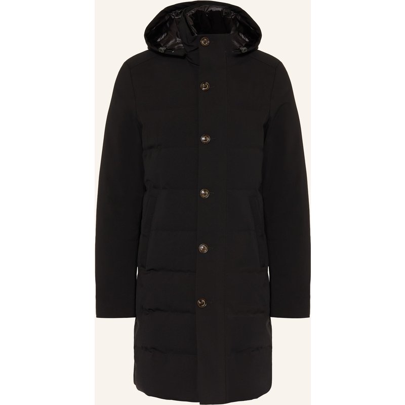 Montecore Lightweight-Daunenmantel Mit Herausnehmbarer Blende schwarz