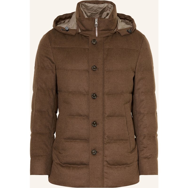 Montecore Daunenjacke Mit Herausnehmbarer Blende beige