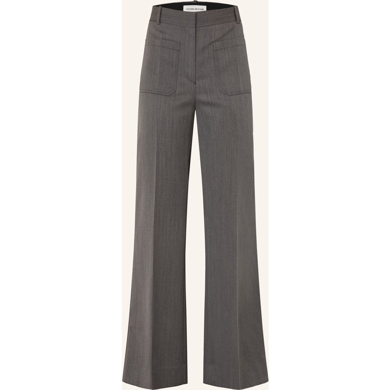 Victoria Beckham Wide Leg Jeans Alina grau