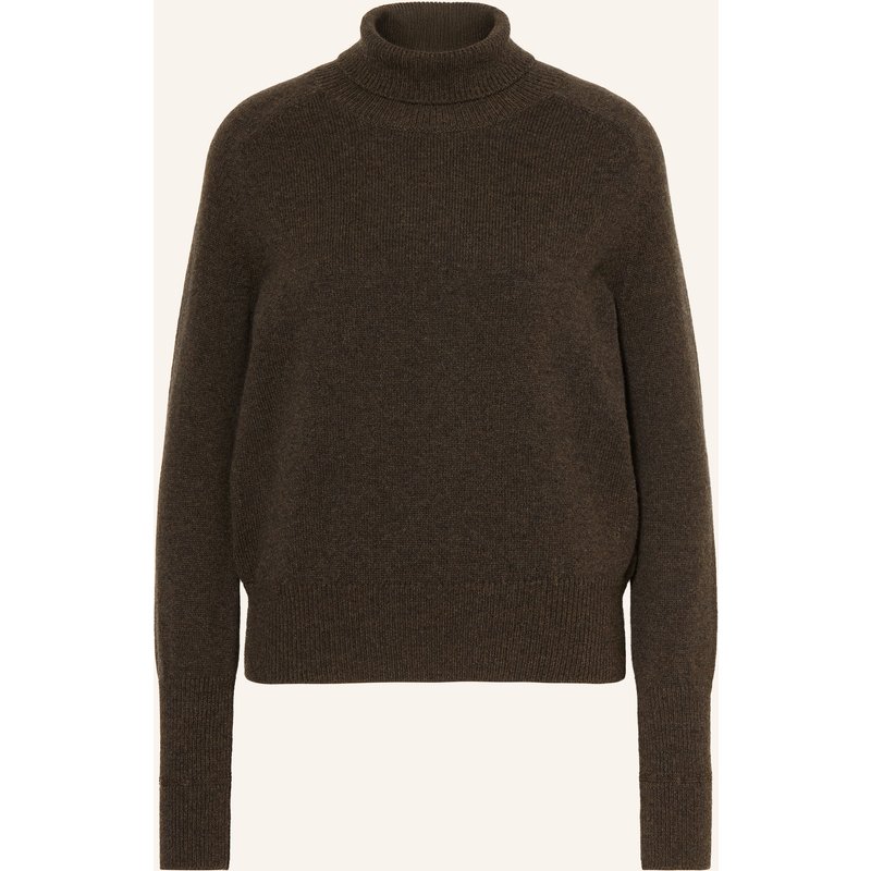 Victoria Beckham Rollkragenpullover Marie Aus Merinowolle gruen