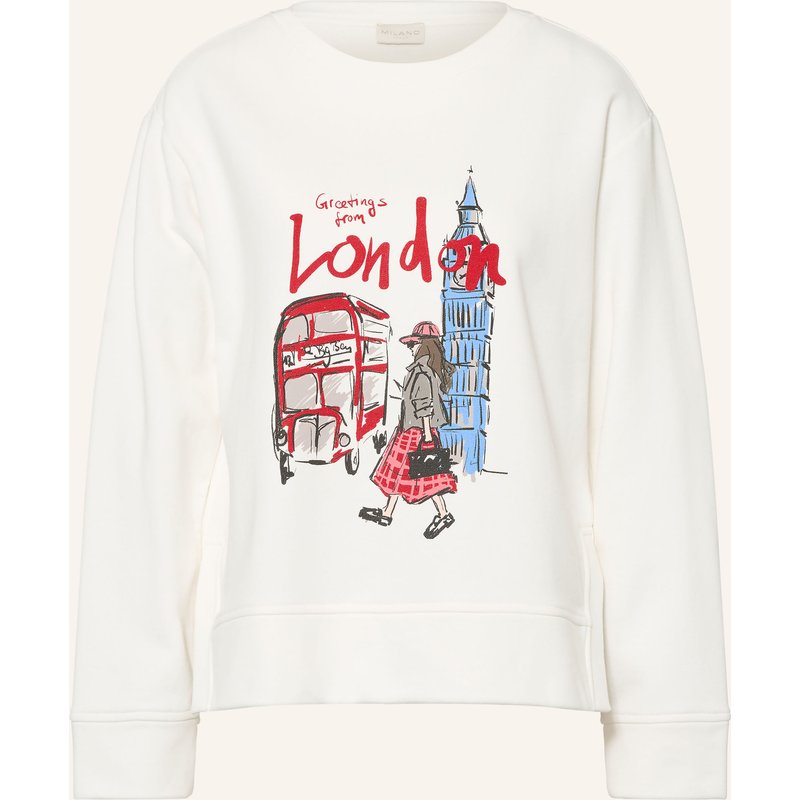 Milano Italy Sweatshirt weiss