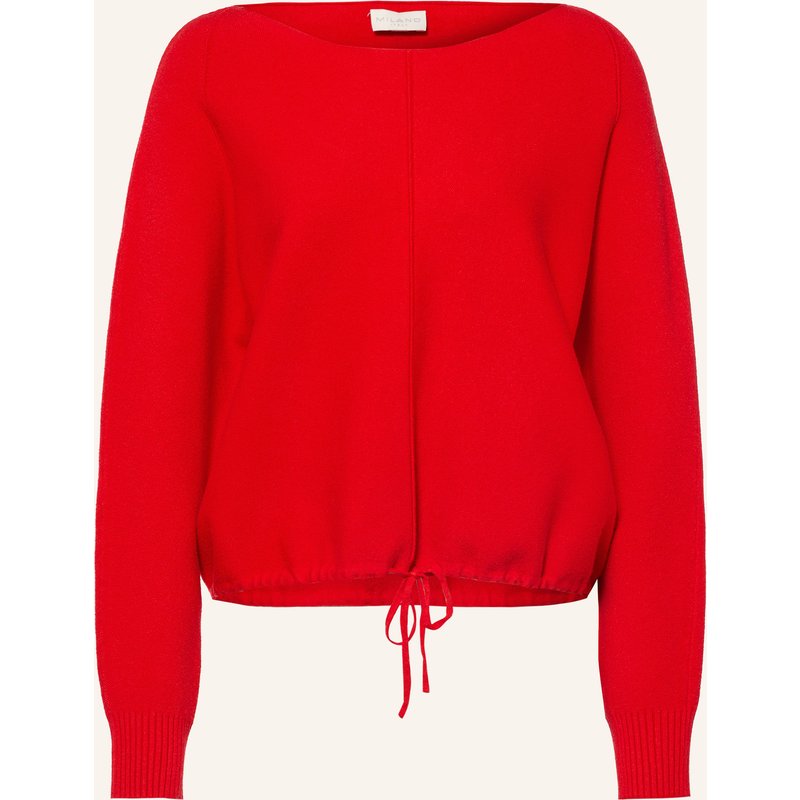 Milano Italy Cropped-Pullover rot