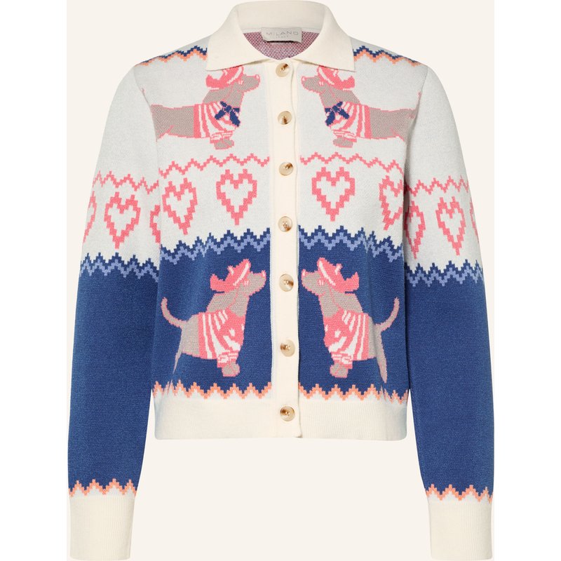 Milano Italy Strickjacke weiss