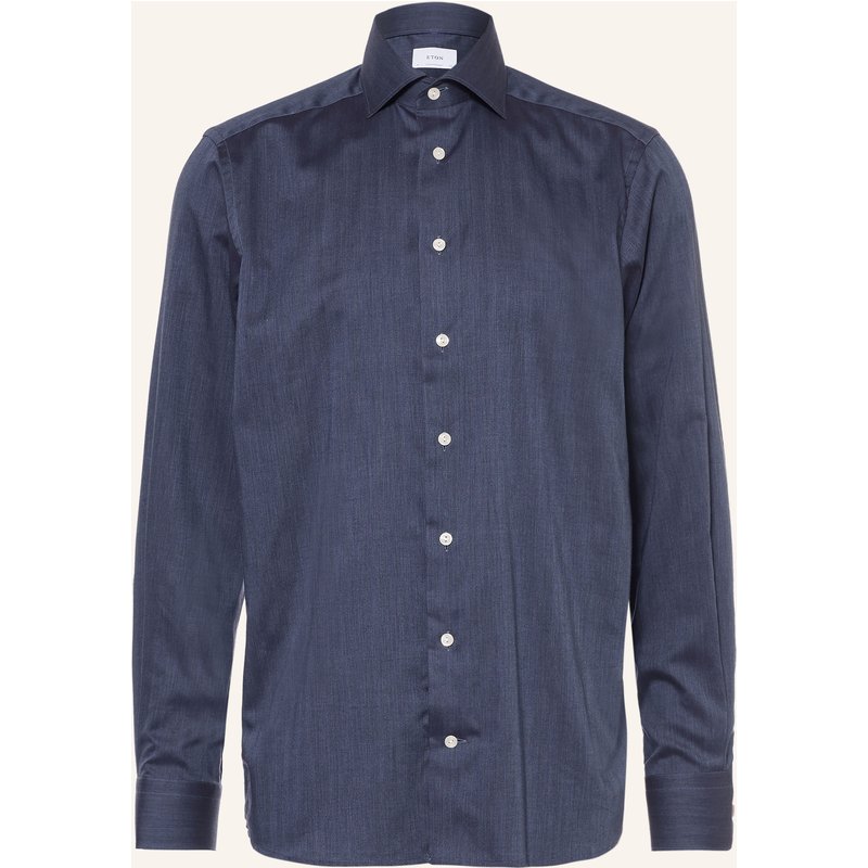 Eton Hemd Contemporary Fit blau