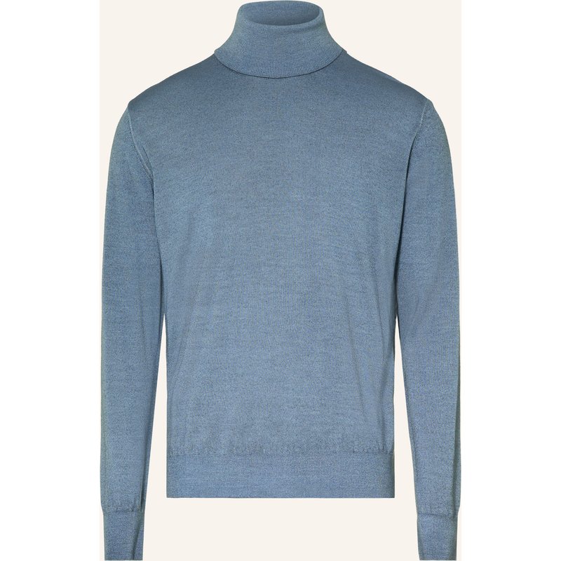 Eton Rollkragenpullover blau