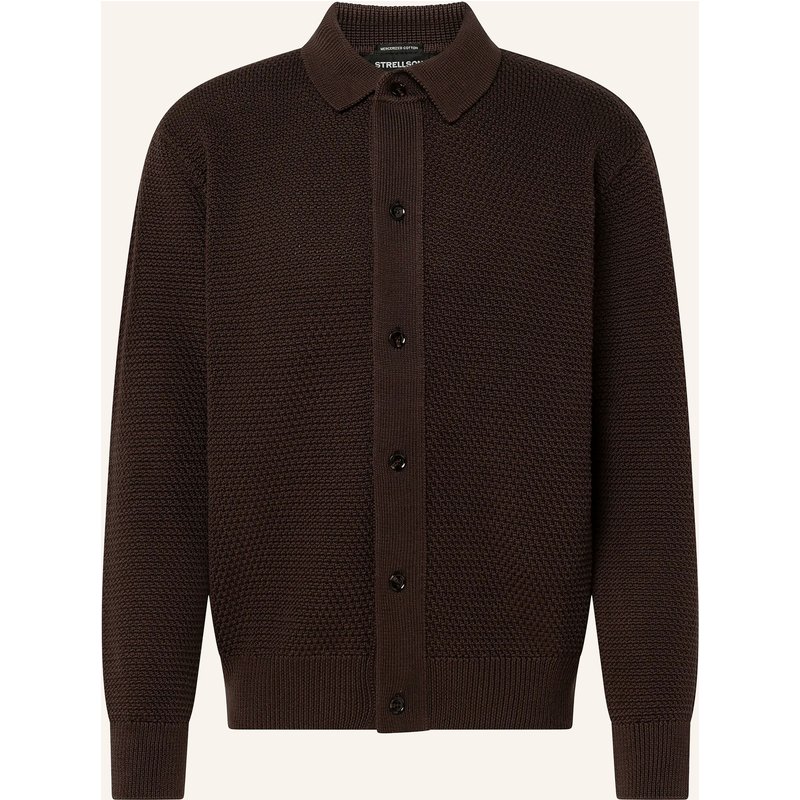 Strellson Strickjacke Adrian braun