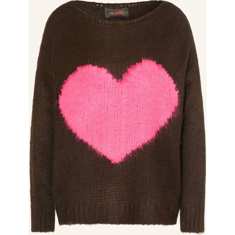 Miss Goodlife Pullover Mit Alpaka braun