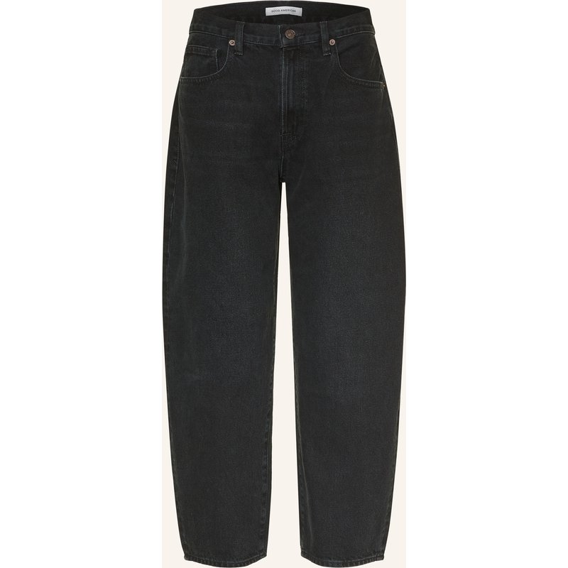 Good American Barrel Jeans schwarz