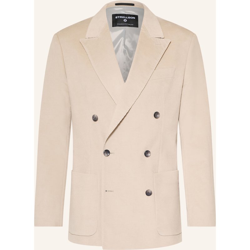 Strellson Anzugsakko Ashton Slim Fit Aus Cord weiss