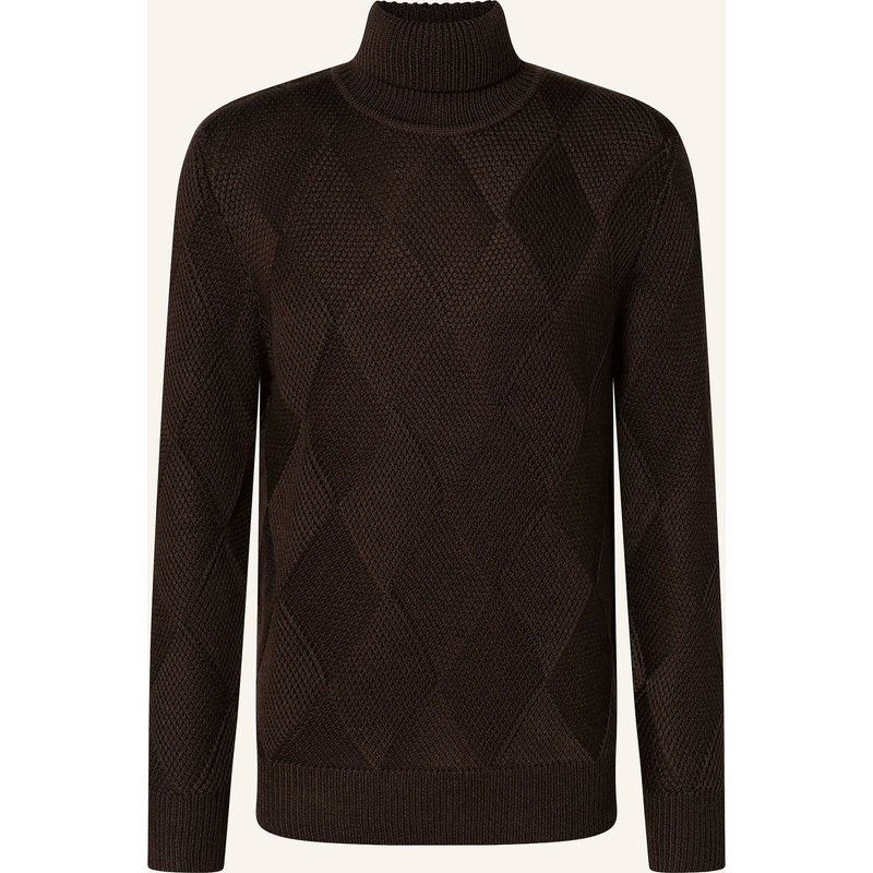 Strellson Rollkragenpullover Hamilton-Ts braun