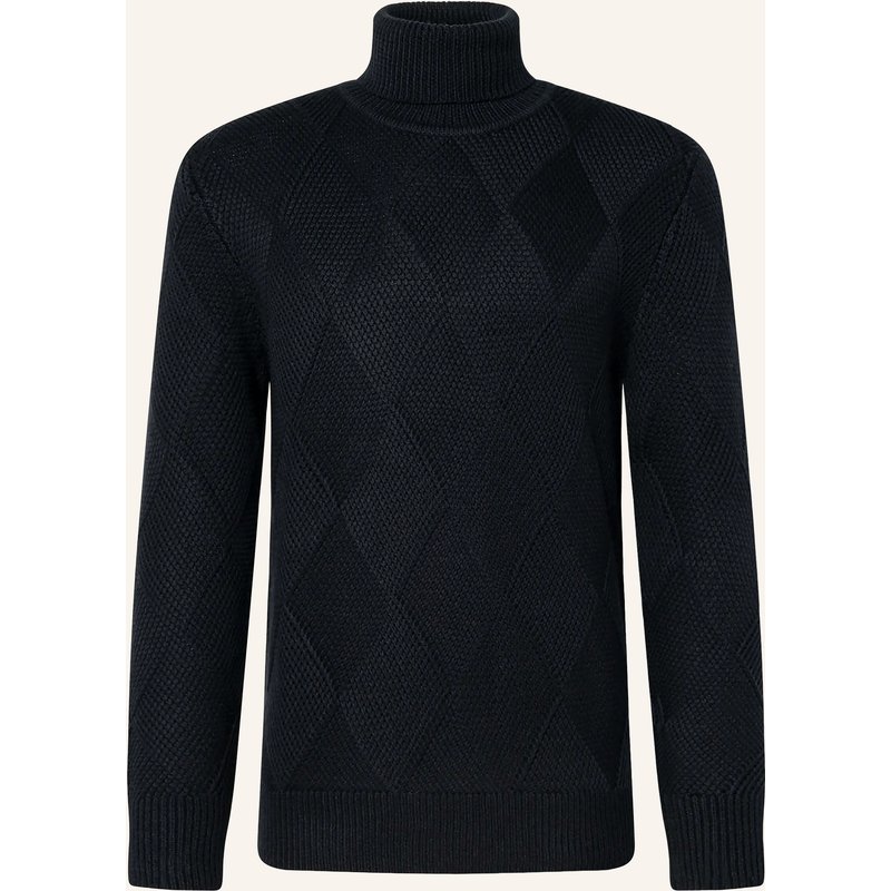 Strellson Rollkragenpullover Hamilton-Ts blau
