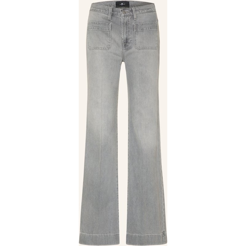 7 For All Mankind Flared Jeans Modern Dojo grau