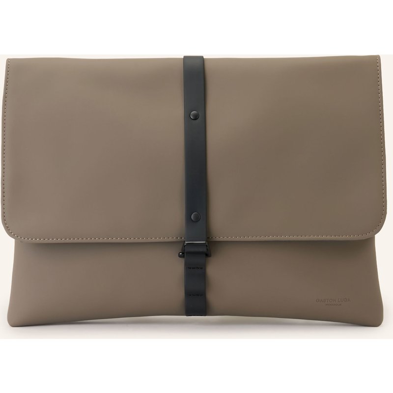 Gaston Luga Laptop-Tasche Spläsh braun
