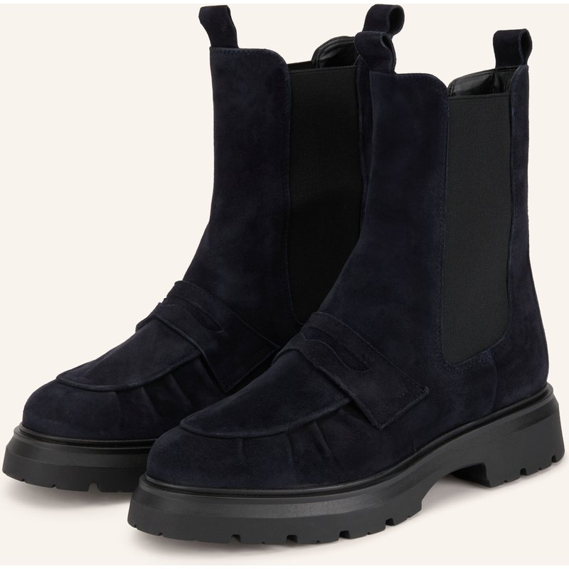 Darling Harbour Chelsea-Boots blau