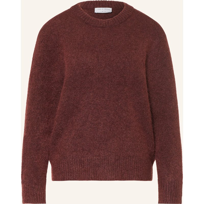 Tiger Of Sweden Pullover Cleo Mit Mohair rot