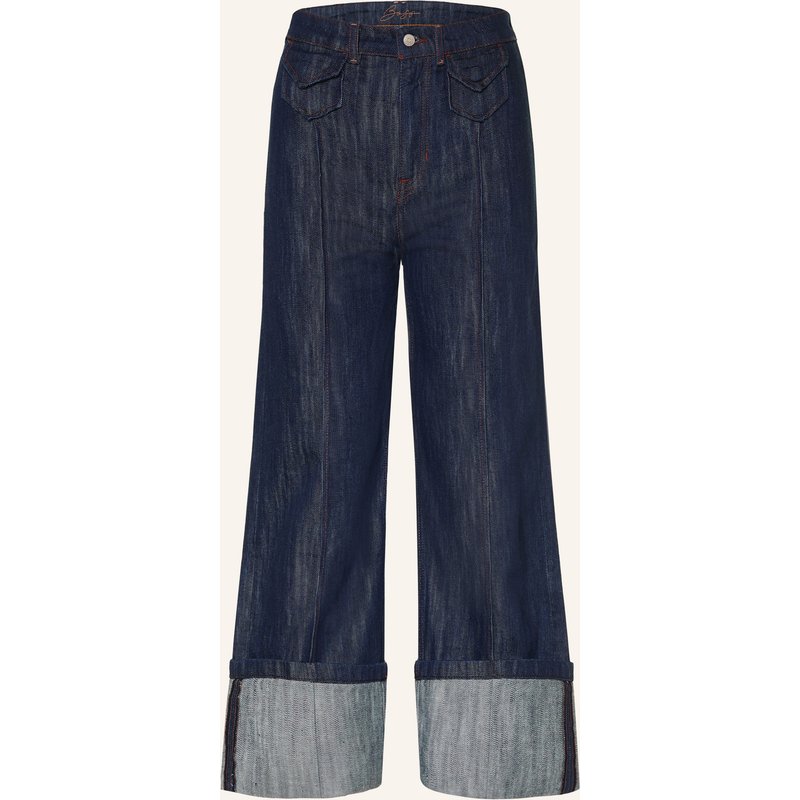 Boss Wide Leg Jeans Marlene blau