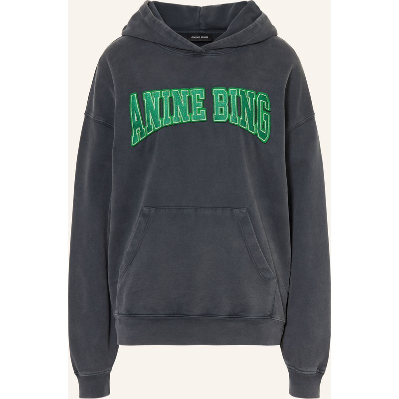 Anine Bing Hoodie Harvey schwarz