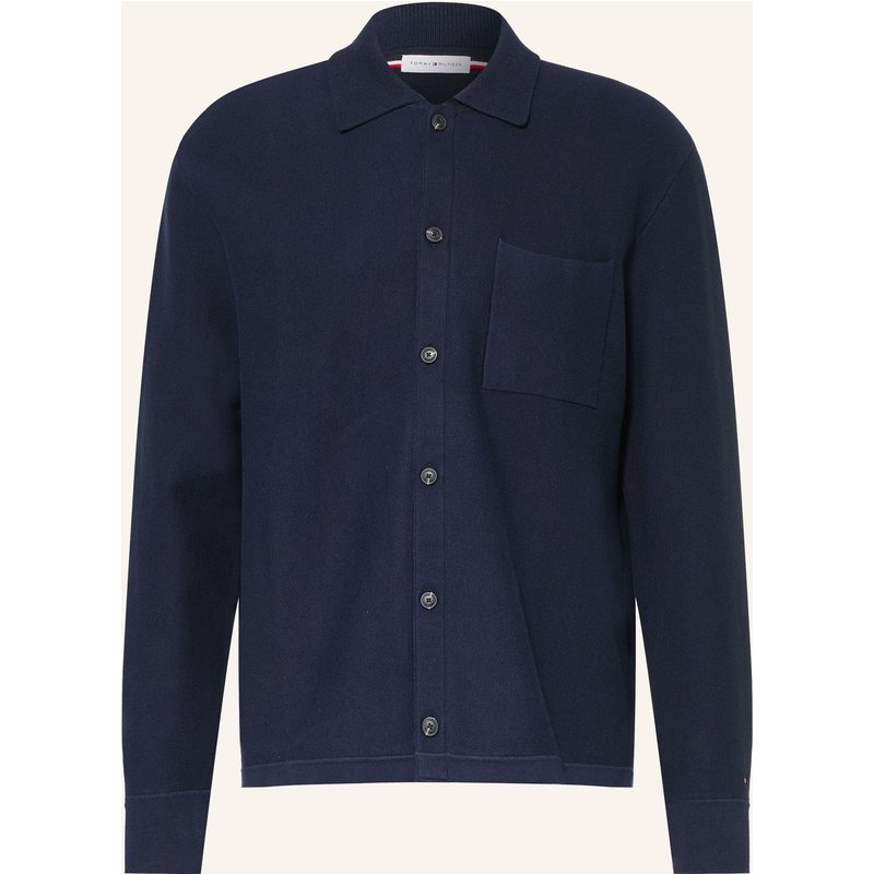 Tommy Hilfiger Strickjacke blau