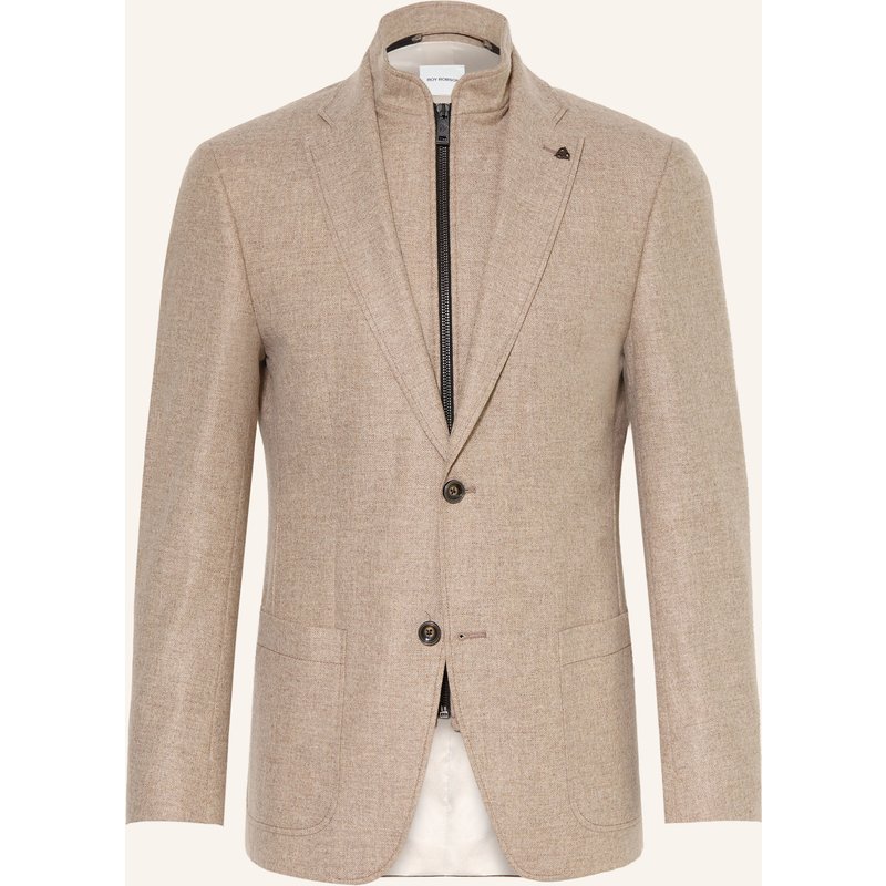 Roy Robson Sakko Regular Fit Mit Herausnehmbarer Blende beige
