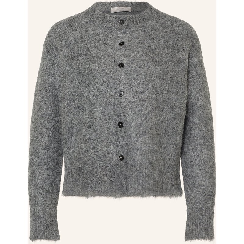 Antonelli Firenze Strickjacke Gargano Mit Alpaka grau