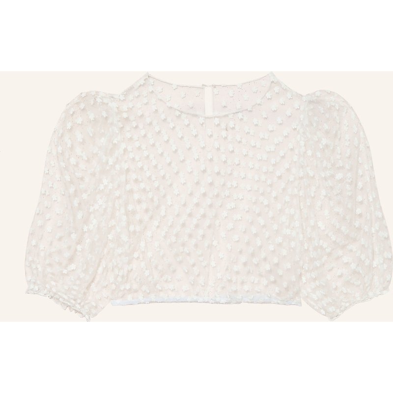Heimatglück Tracht Dirndlbluse Flora weiss