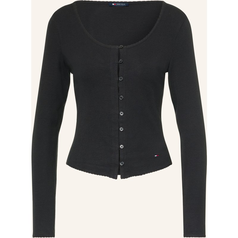 Tommy Jeans Longsleeve schwarz