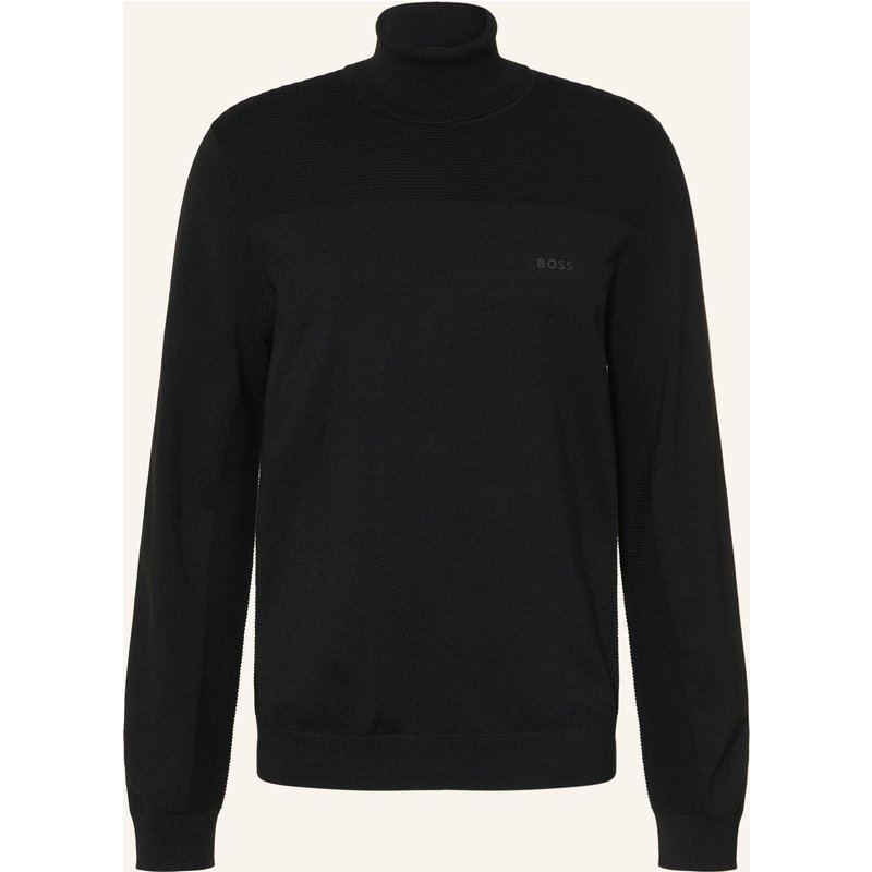 Boss Rollkragenpullover Momentum-X schwarz