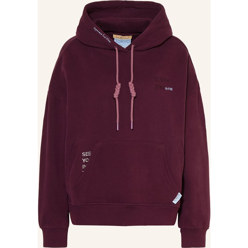 Smith & Soul Oversized-Hoodie rot