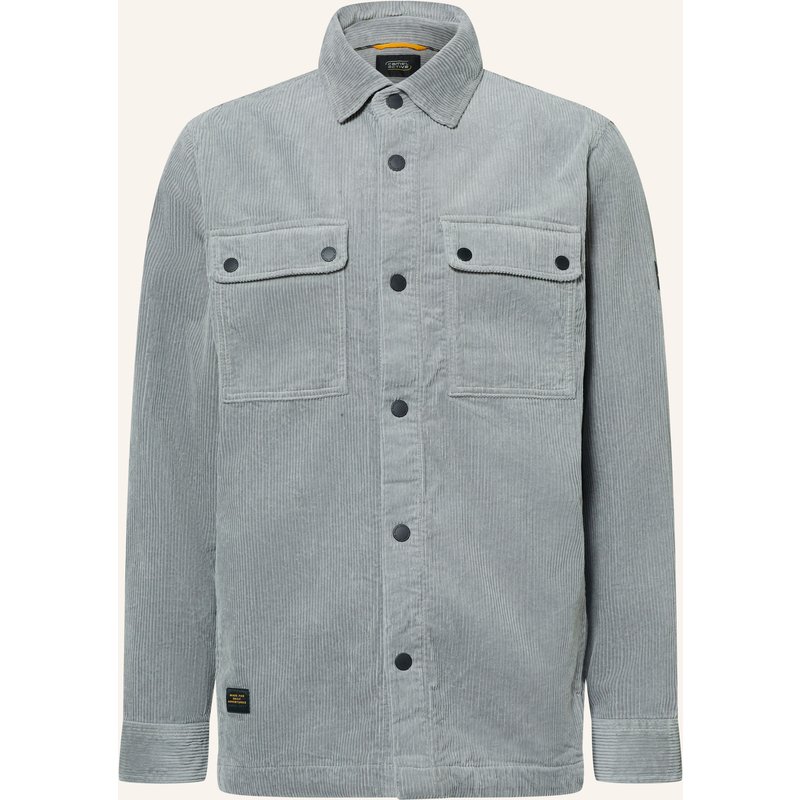Camel Active Cord-Overshirt grau