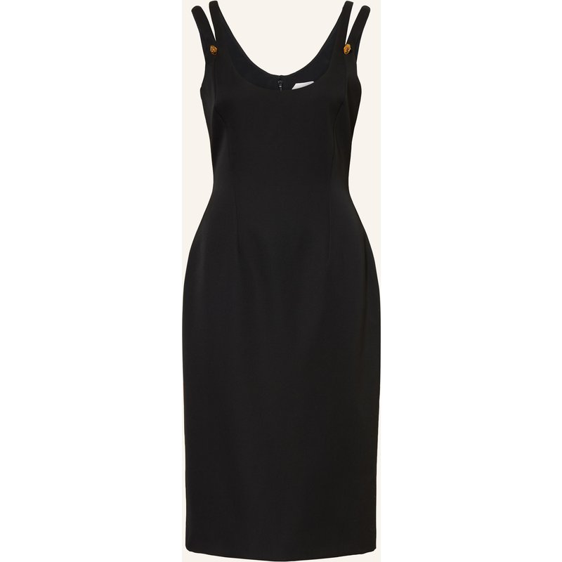 Versace Etuikleid schwarz