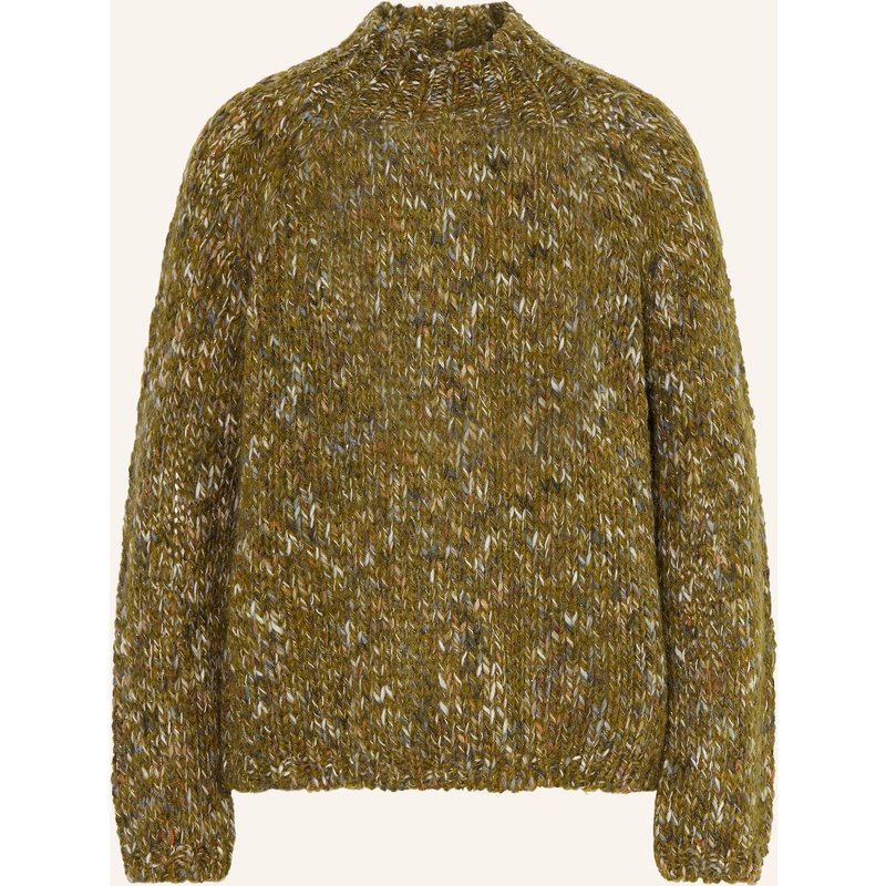 Rich & Royal Pullover Mit Glitzergarn gruen