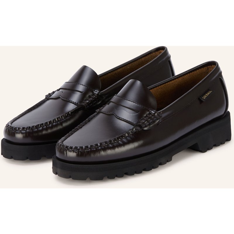 G.H.Bass Penny-Loafer Weejun Lug braun