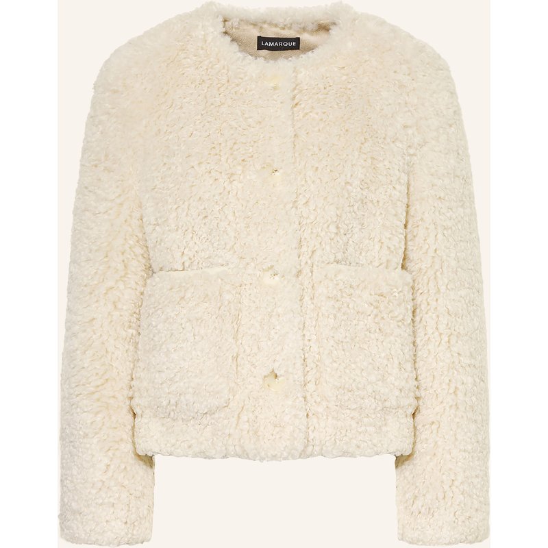 Lamarque Kunstfell-Jacke Emilia beige