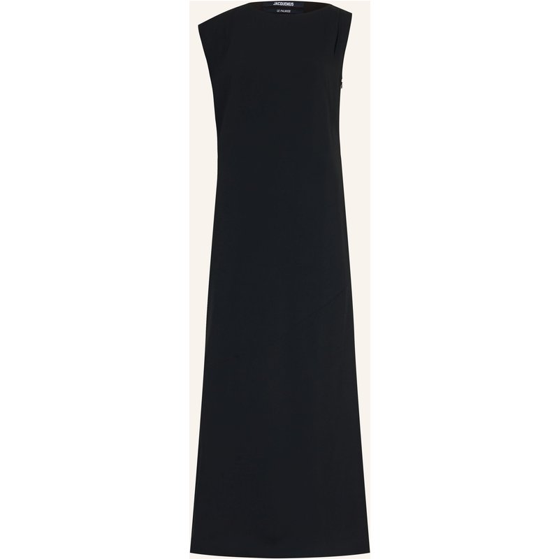 Jacquemus Abendkleid La Robe Drap Longue schwarz