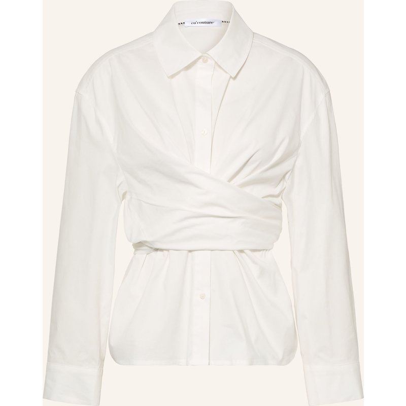 Co'couture Hemdbluse Halencc weiss