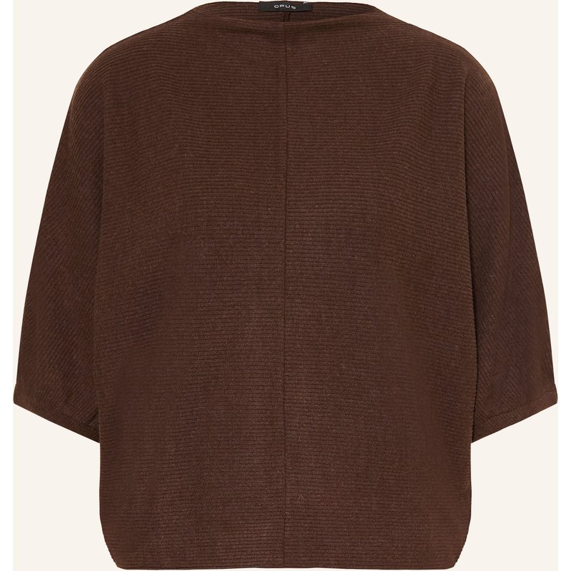 Opus Shirt Skupin Mit 3/4-Arm braun